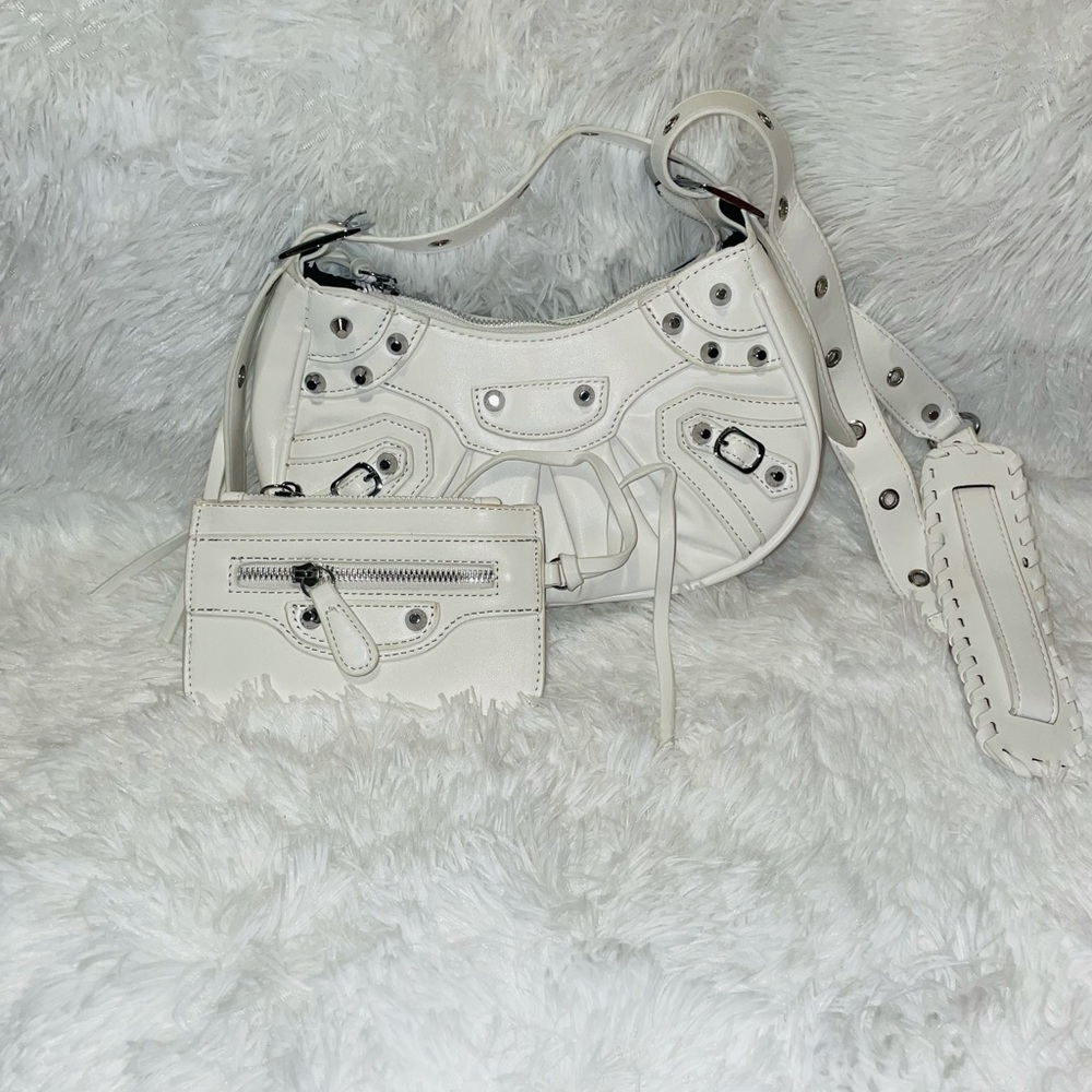 Studded crossbody bag